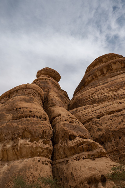 沙特阿拉伯Al Ula附近的Mada'in Saleh (Al- hijr & Hegra)考古遗址