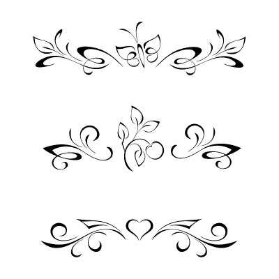 symmetrical ornament 18