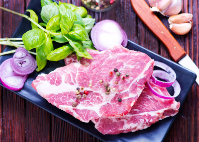 烤肉串用的生肉