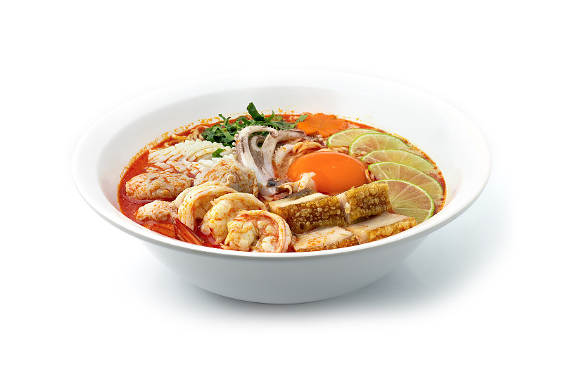 速食面冬荫汤奶油辣味混合