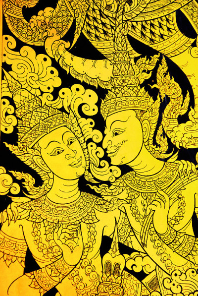 泰国艺术壁画