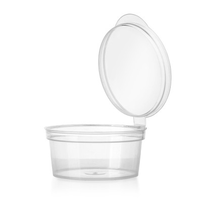 食品的塑料容器。