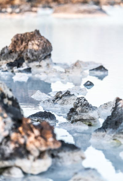 冰岛蓝礁湖温泉(特写)