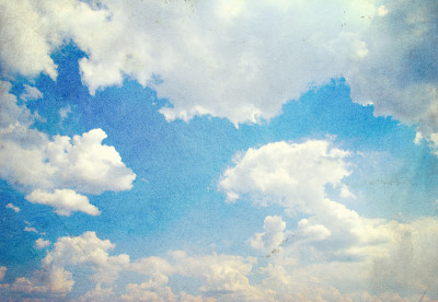 蓝色的天空