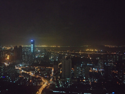 城市景观与天空