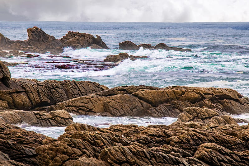 圣Guenole。布列塔尼的岩石，Finistère，法国