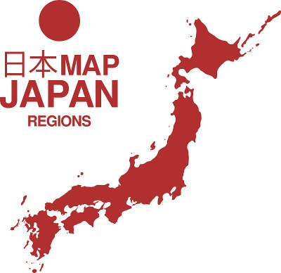 日本的地图