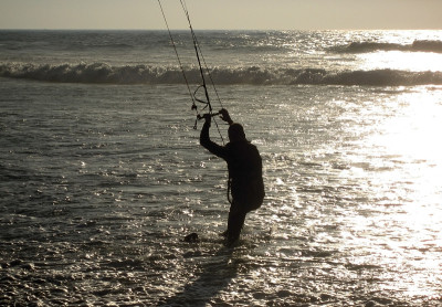 做kitesurf