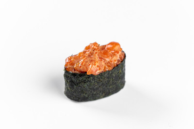 俯视图经典日本食物寿司