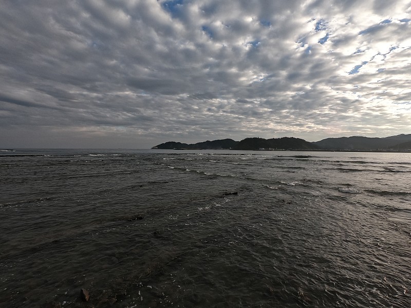 青岛岛的海岸景色