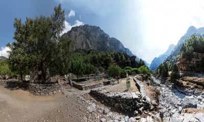 撒玛利亚峡谷,克里特岛