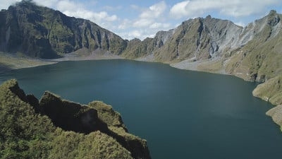 Pinatubo火山口湖，菲律宾，吕宋岛