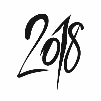 2018手写矢量图