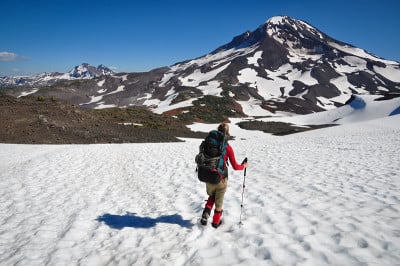 高山徒步旅行