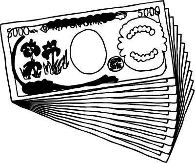 Backside Bunch of  Cute hand-painted Japanese 5000