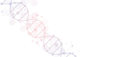 DNA链背景和基因工程或实验室研究