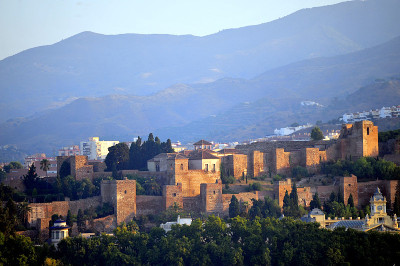 Alcazaba、马拉加、西班牙