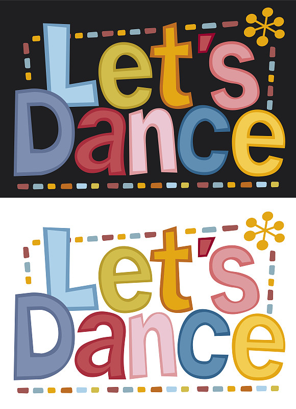 Lets dance, banner