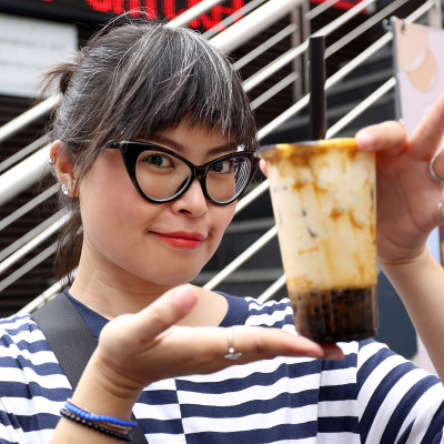 泡泡茶