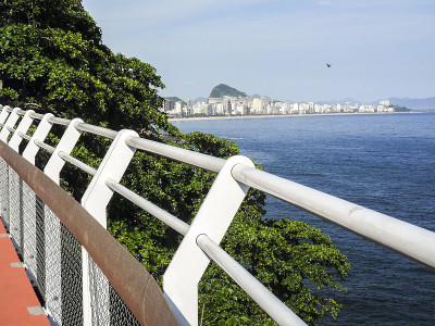Niemeyer Avenue 自行车道，里约热内卢