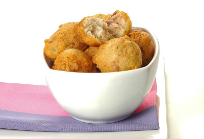 沙丁鱼的鱼饼
