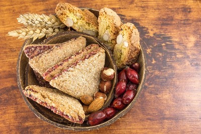 椰子壳里的饼干