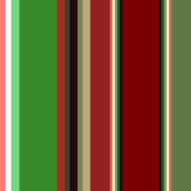 fabric  Chrismas Color style seamless stripes patt