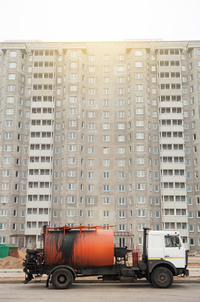 沥青施工车