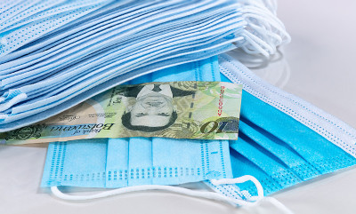 博茨瓦纳资金和口罩对抗冠状病毒