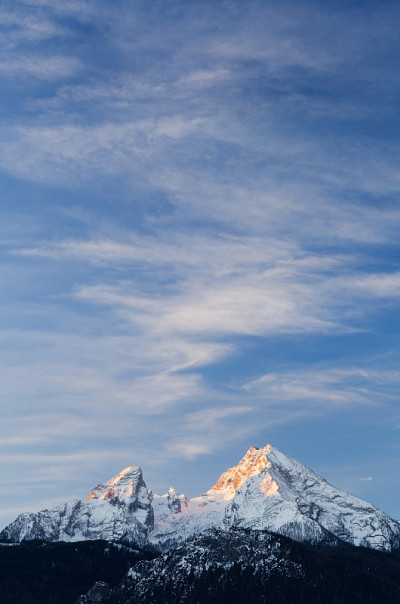 Watzmann日出时