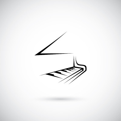 Piano - vector illustration