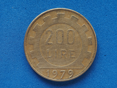 200里拉硬币，意大利