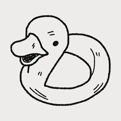 鸭涂鸦