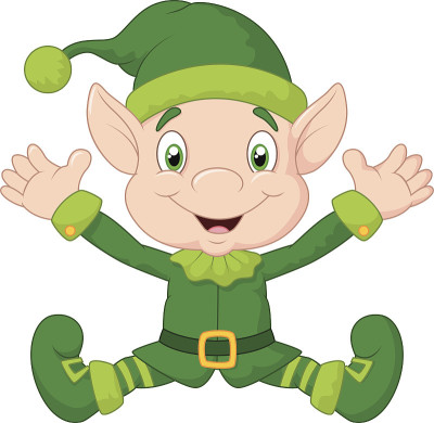 可爱的gnome卡通