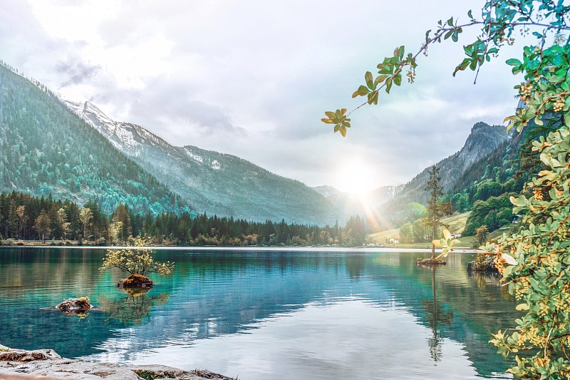 “Hintersee”-拉姆绍的美景