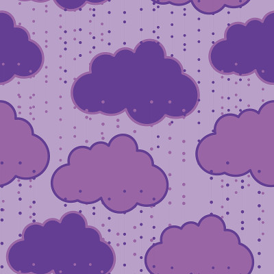 雨云矢量无缝背景摘要