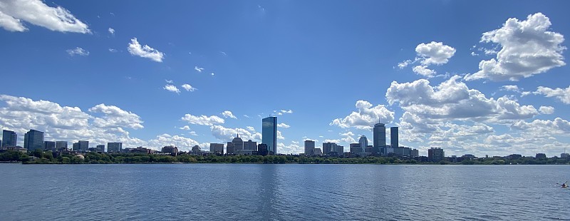 波士顿夏天的风景