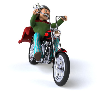 有趣的高卢- 3D插图