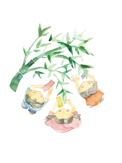 竹叶草七夕节