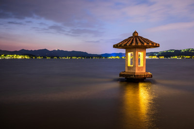 西湖夜景