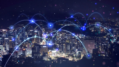 5g网络移动数据传输图像