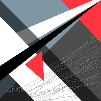 Abstract geometry design color vector background