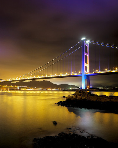 青马桥夜景