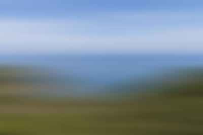 模糊的海景作为背景