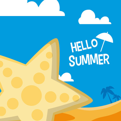 Hello sumer card