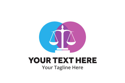 law logo unique simple logo creative design in fla