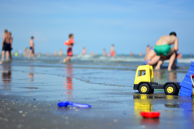 games and fun on the beach