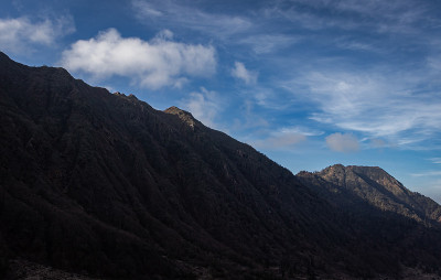 喜马拉雅山脉如画的风景