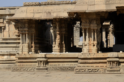 vitala Temple, Hampi，印度。