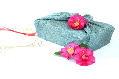 日本茶花礼物(furoshiki)